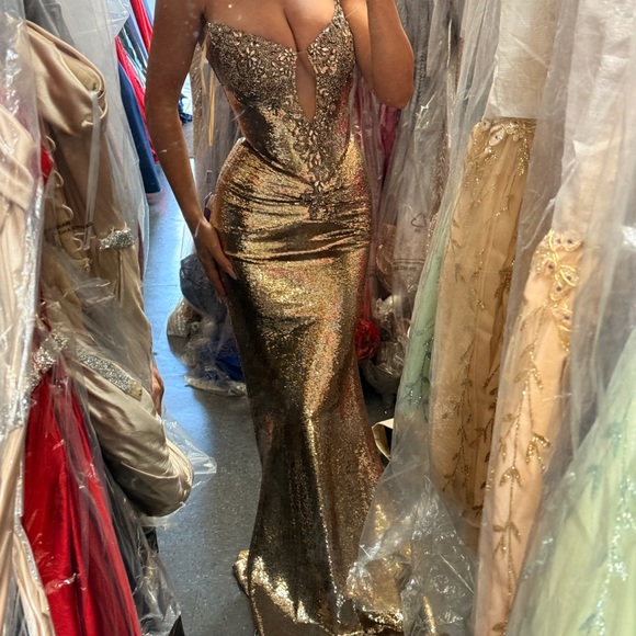 My Gold GRAMMYS Dress - Picture 3 of 7